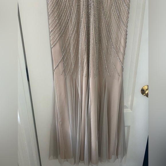 Beaded Adrianna Papell Evening Gown - Picture 2 of 5